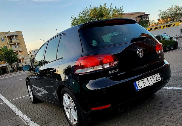 Volkswagen Golf cena 37900 przebieg: 168000, rok produkcji 2012 z Toruń małe 742